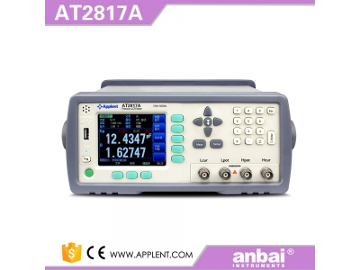 安柏/Applent【AT2817A】台式LCR数字电桥,电感电容电阻测试仪,100KHz