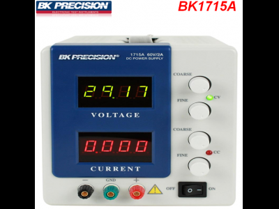 百科BK Precision【BK1715A】旋钮式直流电源供应器60V/2A/120W