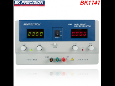 百科BK Precision【BK1747】双范围输出旋钮式直流电源供应器