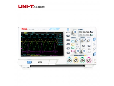  UNI-T/优利德【UPO2104CS】数字荧光示波器,4通道100MHz 1GS/s 